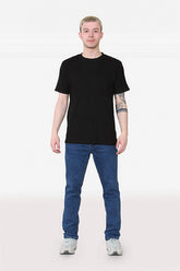 Man Basic Crew Neck T-Shirt-0