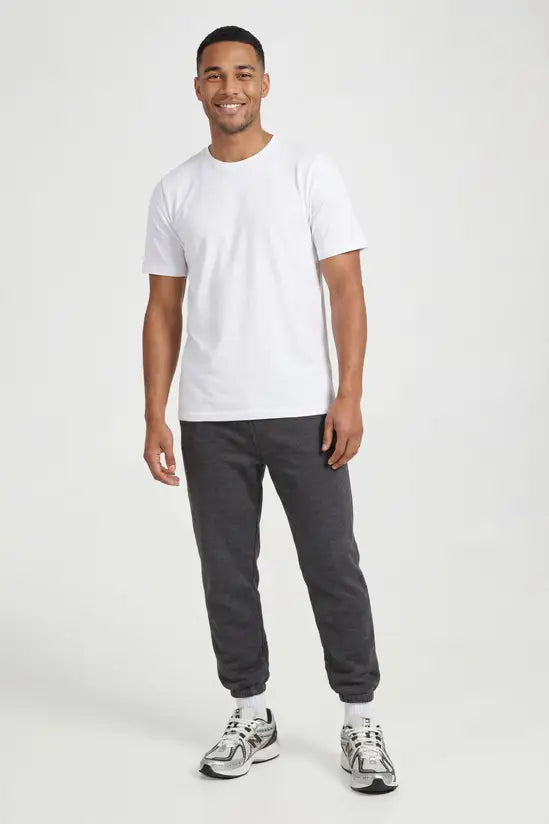 Elastic Hem Joggers - charcoal