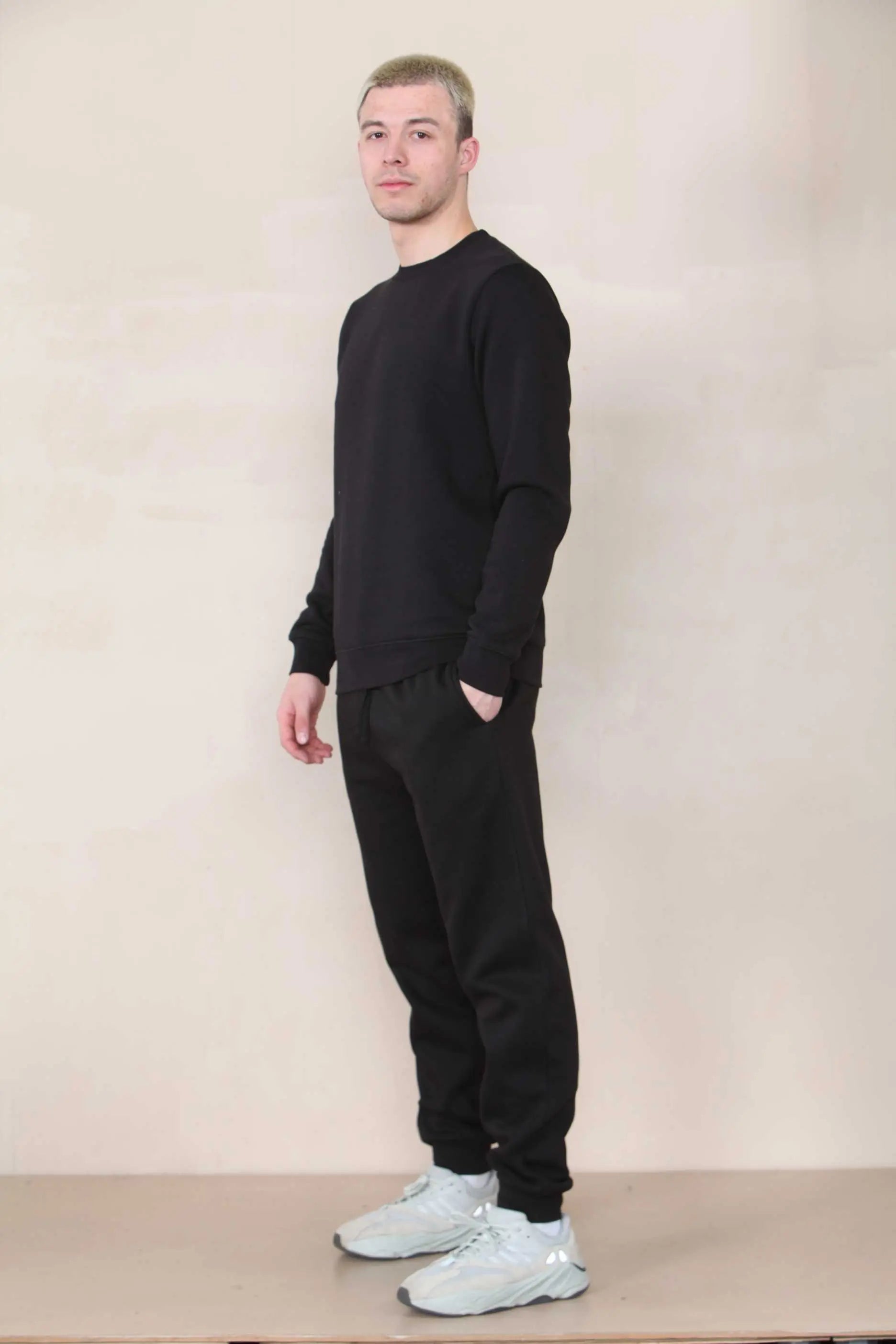 Basic Slim Fit Jogger - Black For Men Cicay