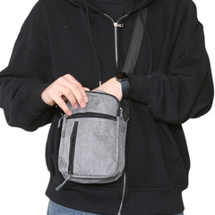 Crossbody Bag For Men & Women Multi Pocket Travel Messenger Bag With Adjustable Strap
