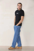 CICAY PRINT Muscle Fit T-Shirt - Print size (8x3) - Black Cicay