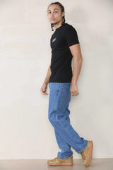 CICAY PRINT Muscle Fit T-Shirt - Print size (8x3) - Black Cicay