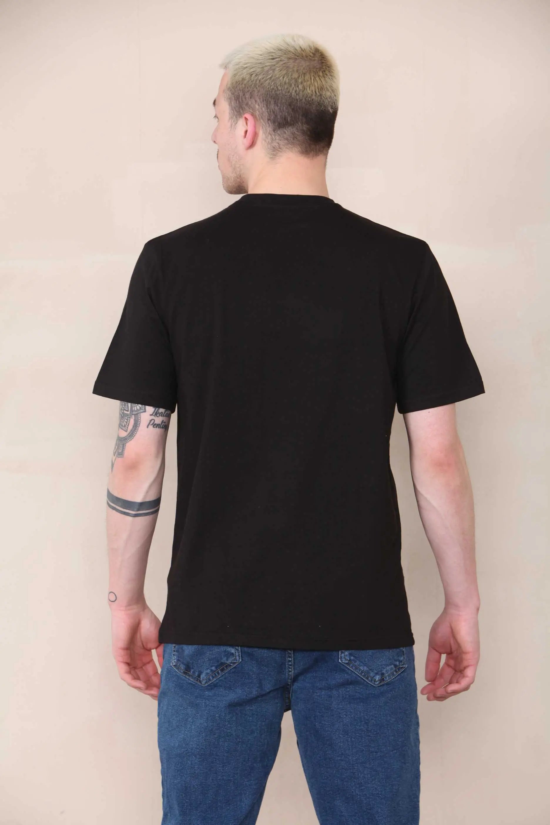 CICAY PRINT  T-Shirt - Print size (8 x 3 cm) - BlacK Cicay