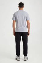 Elastic Hem Joggers - black
