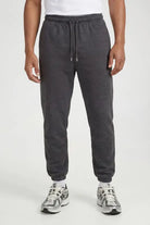 Elastic Hem Joggers - charcoal