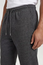 Elastic Hem Joggers - charcoal