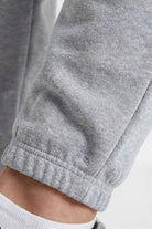 Elastic Hem Joggers - mid grey