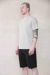 Oversized Fit Jersey Short - Black For Men Cicay