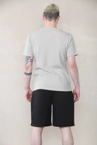 Oversized Fit Jersey Short - Black For Men Cicay