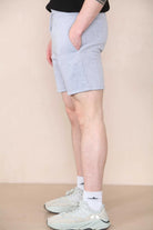 Short Length Slim Fit Jersey Short - Grey Marl Cicay
