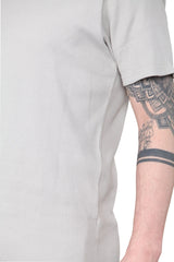 Slim Waffle T-shirt & Cargo Short Set - Light Grey Cicay